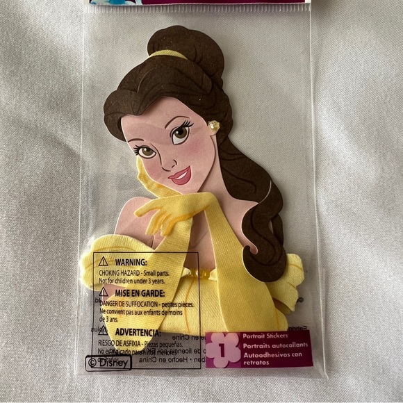 NWT EK Success Jolee’s Disney Belle Beauty and the Beast Dimensional Sticker - Picture 3 of 5